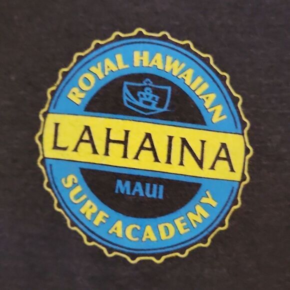 Royal Hawaiian Surf Academy Lahaina Maui T-shirt M - Picture 4 of 5